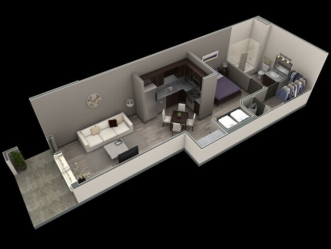 Unit 1028 1045 floor plan